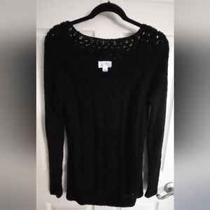 Black Ann Taylor Mohair blend sweater